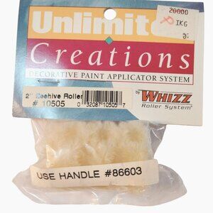 Unlimited Creations Beehive Paint Roller Decorative Applicator Cover 10505